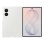 Capa magnética de silicone creme para Samsung Galaxy Z Fold8