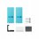 Protector de pantalla Samsung Z Fold8 antirreflejos antihuellas resistente polvo y arañazos