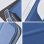 Funda COOL Flip Cover Polipiel Azul para OPPO A6 Pro 5G