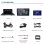 Autoradio Junsun Android 15 Carplay écran tactile GPS Bluetooth 2+64GB haute résolution