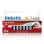 Pile alcaline Philips LR6 AA 12 unités 1,5 V