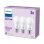 Lâmpada LED Philips 13W E27 Branco Frio Pack 3