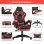 Chaise Gaming Naspaluro Repose-pieds Ergonomique 90 Degres