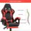 Chaise Gaming Naspaluro Repose-pieds Ergonomique 90 Degres