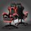 Chaise Gaming Naspaluro Repose-pieds Ergonomique 90 Degres