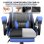 Sedia Gaming Naspaluro Poggiapiedi Ergonomico