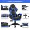 Sedia Gaming Naspaluro Poggiapiedi Ergonomico