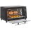 Mini Four de Table Welltin 800-088V90BK 9L 750W Minuterie Température Réglable Noir
