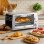 Mini Four Welltin 800-084 10L 750W Minuterie 230°C Compact Argent