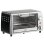 Mini Four Welltin 800-084 10L 750W Minuterie 230°C Compact Argent