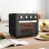 Mini Four Welltin 800-168V90BK 30L 1600W AirFryer 7 Modes Minuterie Noir