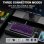 Clavier Aula F75 Gaming Tri-mode 4000mAh Hot-swappable RGB Noir