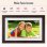 Cadre photo numerique Frameo 10,1 pouces WiFi Ecran tactile IPS