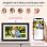 Cadre photo numerique Frameo 10,1 pouces WiFi Ecran tactile IPS