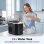 Machine a glace Autrucker 12 kg/24 h Auto-nettoyante
