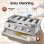 Parrilla Autrucker GB-04A 4 Quemadores Altura Ajustable Sin Humo