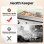 Parrilla Autrucker GB-04A 4 Quemadores Altura Ajustable Sin Humo
