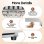 Parrilla Autrucker GB-04A 4 Quemadores Altura Ajustable Sin Humo
