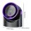Ventilador de Sobremesa sin Aspas Autrucker Gris 110V 5 Velocidades Temporizador Silencioso USB