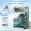 Mini Ventilatore Nebulizzatore Portatile Autrucker LED 7 Colori 3 Velocità Timer