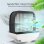 Mini Ventilateur Brumisateur USB Autrucker 5W 3 Vitesses Sécurité Compact Rose