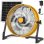 Ventilatore Portatile Solare Autrucker 15W 12'' Batteria Silenzioso 4 Velocità Esterno