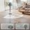 Ventilateur sur Pied Autrucker 12 Vitesses Télécommande LED Oscillation 70°+90° Gris