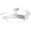 Ventilateur de Plafond avec Lumière Autrucker 36W 6 Vitesses Pales Rétractables Moteur DC Télécommande