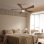 Ventilatore da Soffitto con Luce Autrucker 52" 132cm LED 3000K-6000K Telecomando Silenzioso