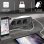 Bureau Gaming Autrucker 140x140cm Acier et MDF LED RGB USB