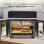 Minibackofen Autrucker Doppelzone 23L XXL 2200W Touch LED 15 Programme AirFryer Schwarz