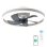 Ventilateur de Plafond avec Lumière Autrucker LED 6 Vitesses 5 Pales Télécommande App