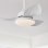 Ventilateur de Plafond avec Lumière Autrucker 40W 65cm 6 Vitesses Télécommande Contrôle Intelligent