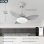 Ventilateur de Plafond avec Lumière Autrucker 40W 65cm 6 Vitesses Télécommande Contrôle Intelligent