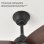 Ventilateur de Plafond avec Lumière Autrucker 40W 100cm 6 Vitesses Télécommande Bois