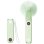 Mini Ventilador de Mano Autrucker Portátil Recargable Plegable con Linterna Silencioso Verde
