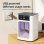 Ventilateur de Table Portable Autrucker Turbo USB Humidificateur Compact