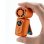 Mini Ventilatore Portatile Autrucker 6 Velocità Display LED Clip Batteria 3000mAh Arancione