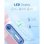 Mini Handventilator Autrucker 4000mAh 5 Stufen Ultra Leise Rosa