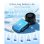 Mini Handventilator Autrucker 4000mAh 5 Stufen Ultra Leise Kabellos