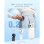 Mini Handventilator Autrucker 4000mAh 5 Stufen Ultra Leise Kabellos