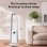 Ventilador Torre Autrucker Motor DC 24 Velocidades Sin Aspas Silencioso con Mando Temporizador