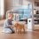 Ventilador Torre Autrucker Motor DC 24 Velocidades Sin Aspas Silencioso con Mando Temporizador