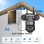 Caméra de surveillance Autrucker 6K 12MP Vision Nocturne Extérieure Panneau Solaire Audio Bidirectionnel