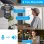 Caméra de surveillance Autrucker 6K 12MP Vision Nocturne Extérieure Panneau Solaire Audio Bidirectionnel