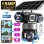 Caméra de surveillance Autrucker 15MP Vision Nocturne Extérieure Panneau Solaire Audio Bidirectionnel