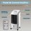 Refroidisseur Evaporatif Portatif Autrucker 4l Telecommande 80W