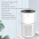 Purificateur d'air portable Autrucker HEPA H13 ion négatif silencieux