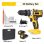 Taladro Impacto Inalámbrico Autrucker 21V 45 N·m 2 Baterías 34 Accesorios