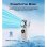 Mini-Handventilator Autrucker 6 Stufen LED-Display 3000mAh Akku Clip